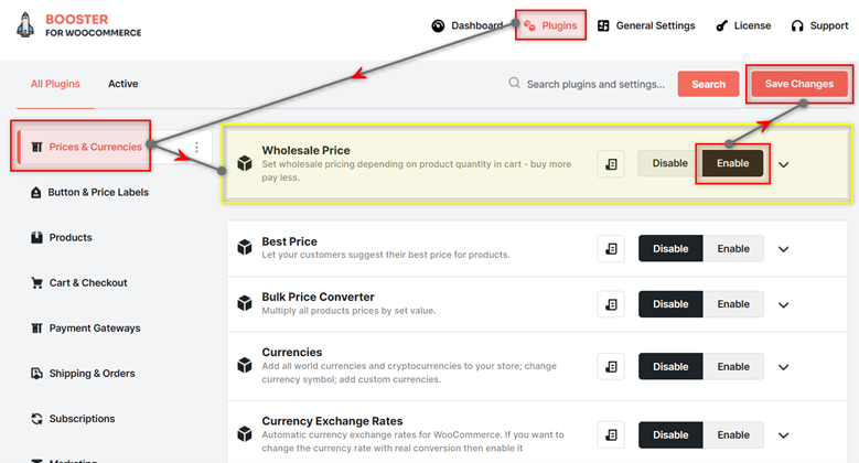 What Do Customers Pay When Wholesale Prices Change?