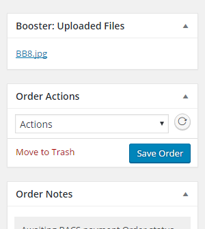 WooCommerce Checkout Files Upload - Admin Uploaded Files Metabox