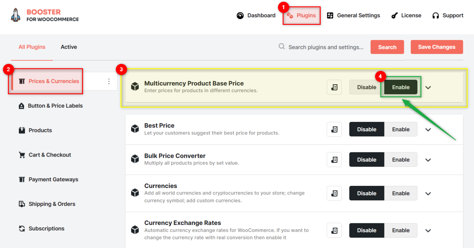 Multicurrency Product Base Price1