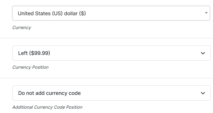 Woocommerce Price Formats2